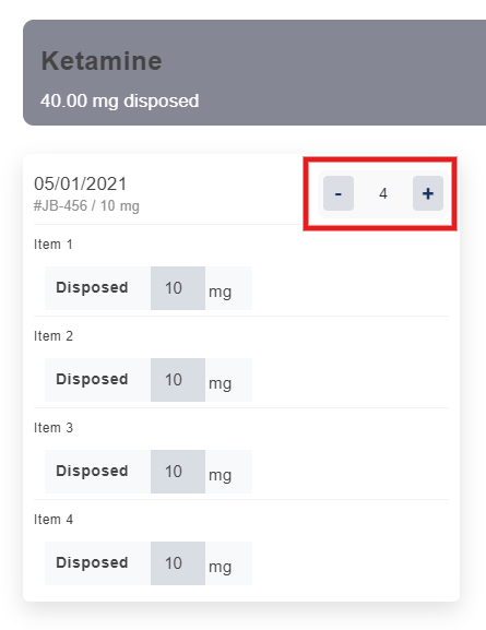 Controlled Substance Disposals - Desktop