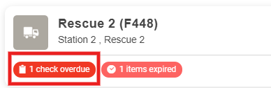 Overdue Check Alerts
