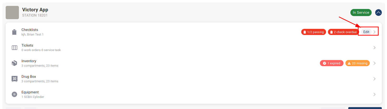 Pull Inspections Into Checklists