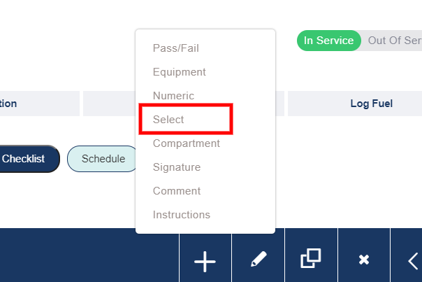 Checklist Steps